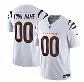 Men & Women & Youth Cincinnati Bengals Active Player Custom 2023 F.U.S.E. White Vapor Untouchable Limited Football Stitched Jersey,baseball caps,new era cap wholesale,wholesale hats